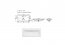 UM- FLY WHITE GLOSS 100D DP (E-8073-100D) Sink 100cm