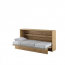 BED BC-06 CONCEPT 90x200 Horizontālā sienas gulta