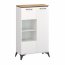 Velutto WIT NIS 1D1W Glass-fronted cabinet