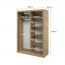 ArtiAR -18 Schwebetürenschrank mit Spiegel,150cm