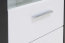GrayGR 7 Glass-fronted cabinet 2-doors