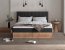 PERU bed 160x200 Divguļamā gulta ar matraci un veļas kasti