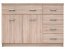 Top-Mix KOM 2D5S Chest of drawers,Sonoma