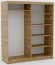 SW-HAI 180 cm A Sliding wardrobe with mirror,artisan