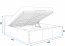 PANAMAX Upholstered ST-MET 140x200 Voodi (Valge)