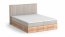 PERU- 140x200 Double bed with mattress and box