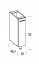 Liveo-Pati PK11/PF12 L/R 20cm Base cabinet
