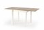 GRACJAN Extension table Oak sonoma/White