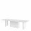 Kolos 160-412 Table (White/Top white gloss)