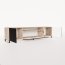 NOES AB RTV 200 cm TV-alus,Artisan tamm/Must matt