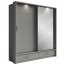 ArtiAR -05 Sliding door wardrobe with lighting and mirror 200cm