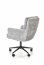 FLORES- Swivel armchair light grey