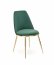 K460 Chair dark green/gold