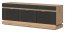 MILTON-ML 01 TV cabinet,Cremona torro oak/anthracite matt