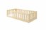 BELLA-SIMA Bed with mattress 160x80 Pine