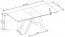CAPITAL (160-200) Extendable dining table