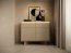 Style-Japandi D Chest with 2 doors,2 drawers and lighting