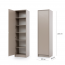 GENIUS GS-SZ-P Kleiderschrank mit Regalen