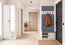 TOMI Garderobenpaneel,Weiß