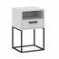 NEW-Trend 5 Bedside,white