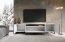NOES WB RTV 200 cm TV-alus,Valge matt/Must matt