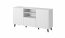 Pafos KOM 150 2D1S Chest of drawers White