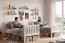Cubus 2 Двухъярусная кровать с матрасами 200x90 белый