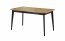 Nordi NST140 Extendable dining table Oak artisan/black