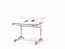COLLORIDO Desk white/green/pink