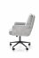 FLORES- Swivel armchair light grey