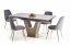 VALENTINO Table light grey/gold