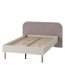 HarmonyHR 09 120x200 Bed with Slats and Upholstered Headrest