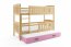 Cubus 3 Etagenbett Hochbett 190x90 mit 3 Matratzen,Kiefer