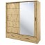ArtiAR -05 Sliding door wardrobe with lighting and mirror 200cm