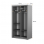 ArtiAR -19 Schwebetürenschrank mit Spiegel,120cm