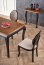 WINDSOR- Extension table dark oak/black