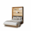 BED-CONCEPT BC-36 140x200 Электрическая Вертикальная cтенная кровать,шкаф-кровать с изголовьем