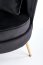 ALMOND Armchair (black)
