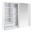 Bastia 250 Sliding door wardrobe (white)