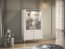 Saml 03 Glass-fronted cabinet with lighting