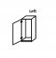 Linea D60ZL Base cabinet to refrigerator