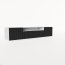 NOE WB RTV 200 cm TV seinakapp,Valge matt/Must matt