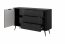 Lante D KOM138 D3S Black Kommode