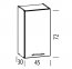 TIFANY T4/G45 L/P Hängeschrank