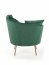 ALMOND Armchair (dark green)