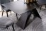 WESTIN SGC 120(160)X80 Extendable dining table,Black mat