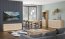 MILTON-ML 04 Glass-fronted cabinet,Cremona torro oak/cashmere matt