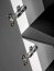 ADEL- WHITE 120 cm Bathroom SET