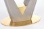VALENTINO Table light grey/gold