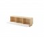 Style-Japandi G TV-Lowboard mit 3 Klappen und abgerundeten Fronten